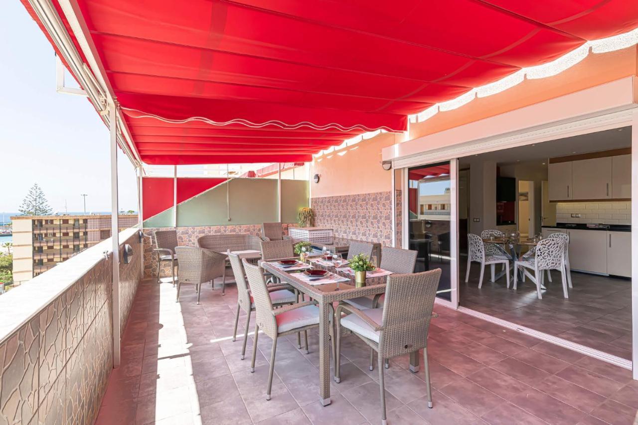 Penthouse Manureva By Pajarito Holidays Лос Кристианос Экстерьер фото
