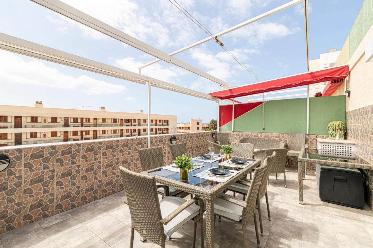 Penthouse Manureva By Pajarito Holidays Лос Кристианос Экстерьер фото